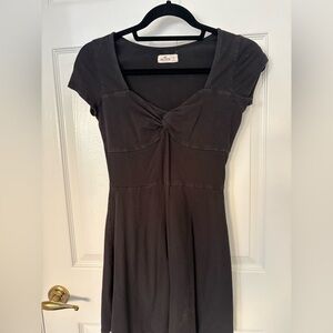 Hollister Black Midi Dress